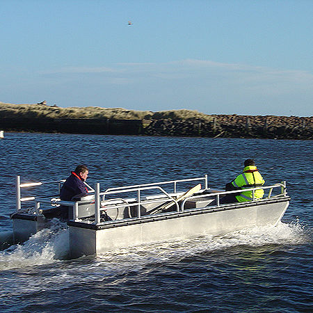 Oil spill recovery boat - ALN 070-75 ‘CNA’  - Alnmaritec - outboard