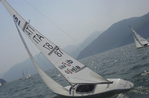 Jib - Ullman Sails - for one-design sport keelboats / cross-cut / 2.4 meter