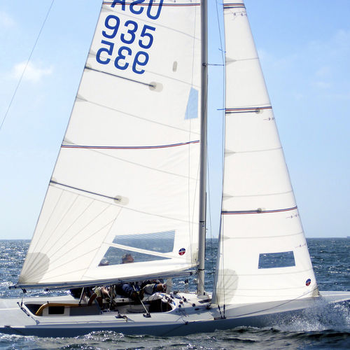 Mainsail - Ullman Sails - for one-design sport keelboats / radial cut / Dacron®
