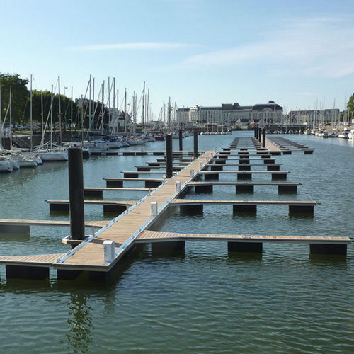 Floating dock - DEAUVILLE  - Metalu Industries International - mooring / for marinas / for harbor