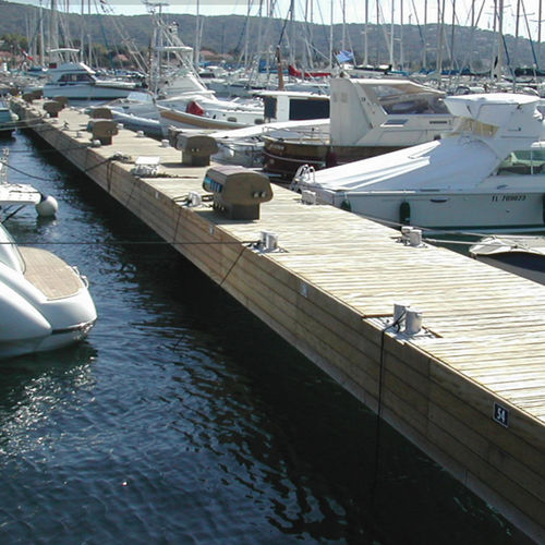 Floating dock - SAINT-TROPEZ - Metalu Industries International - mooring / for marinas / for harbor