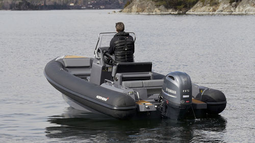 Outboard inflatable boat - Orion 6 - NORTHSTAR RIBs - RHIB / open / center console