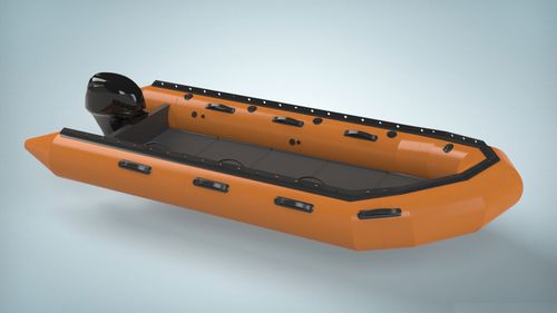 Professional rescue boat - GF 4.7 - NORTHSTAR RIBs - outboard / rigid hull inflatable boat