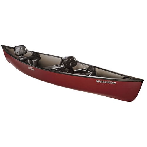 Recreational canoe - SARANAC 160 - Old Town - tandem / red / green
