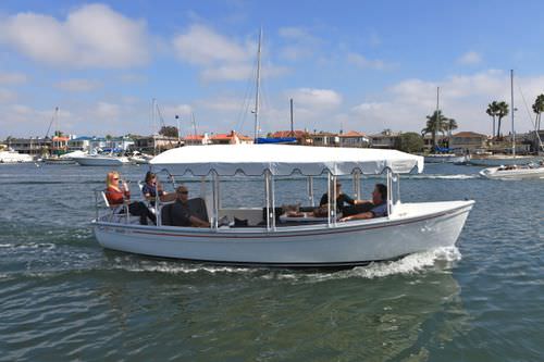 Inboard center console boat - 21 Sun Cruiser - Duffy - electric / side console / 12-person max.