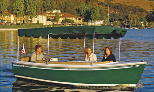 Electric center console boat - 16TS - ElectraCraft - 7-person max.