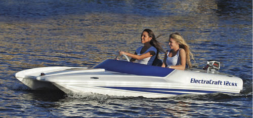 Center console catamaran - 12CSX - ElectraCraft - electric