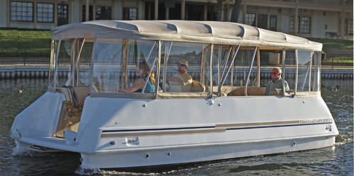 Electric pontoon boat - 210CS - ElectraCraft - 10-person max.