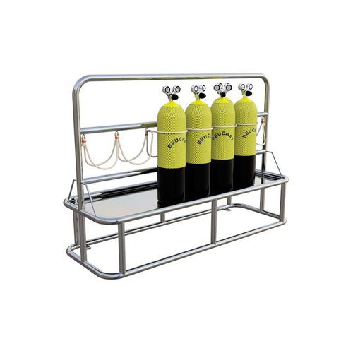 Scuba tank rack 91RS INOX MARINE INNOVATION