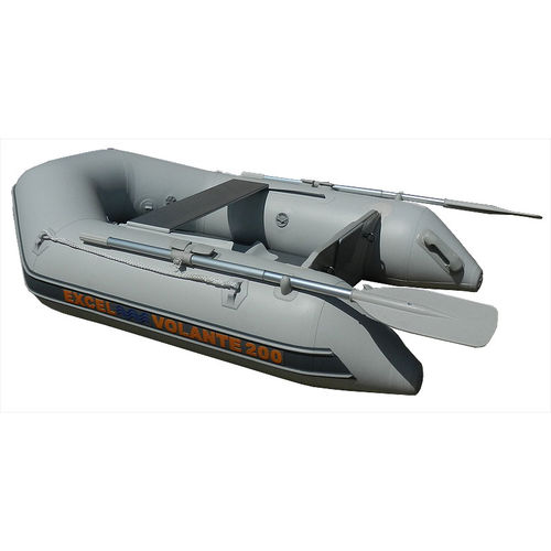 Outboard inflatable boat - VOLANTE SD200 - Excel Inflatables - electric / 2-person max. / inflatable keel