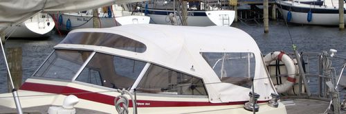 Boat sprayhood - Nauti Sattler - cockpit