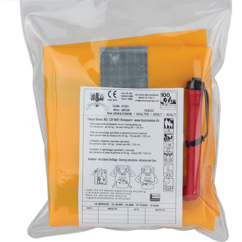 Self-inflating life jacket - AIR - 100 - Veleria San Giorgio - 100 N / unisex