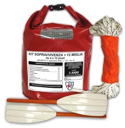Coastal distress kit for boats (hand-held flares and smoke signals, rockets) - 47110 - Veleria San Giorgio