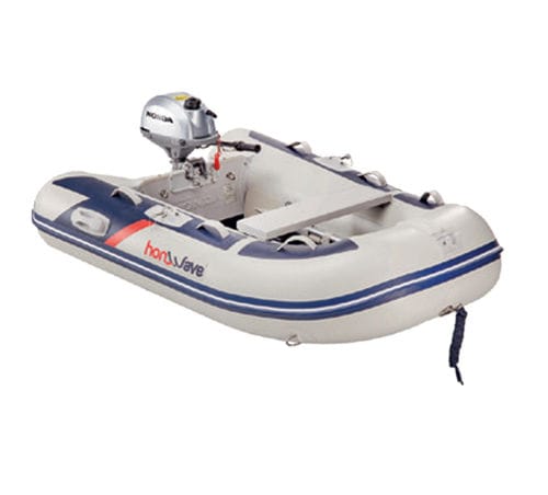 Outboard inflatable boat - T25-SE3 - Honda France S.A.S. - foldable / open / for fishing