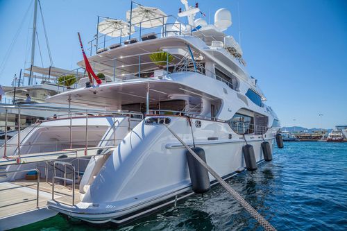 Yacht fender - Ixel Marine - cylindrical / inflatable