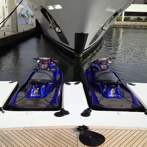 Floating dock - Ixel Marine - mooring / for jet-skis / for yacht