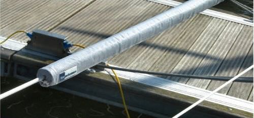 Sailboat protective cover - BP865 / BP866 / BP867 - Blue Performance - guardrail