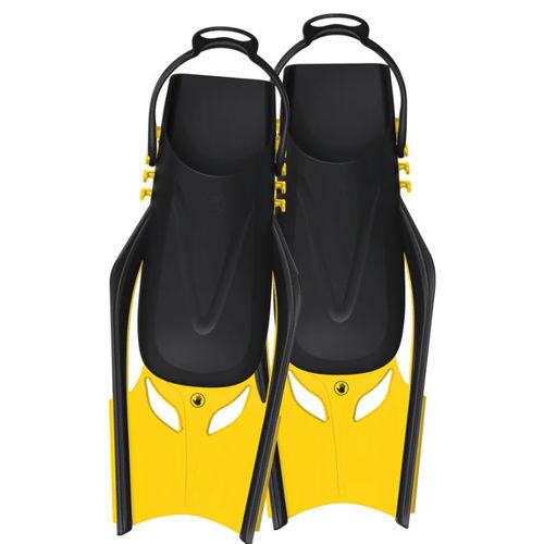 Dive fins - PASSAGE - Body Glove - rubber / adjustable / yellow