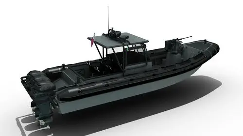 Sale❗️リリパットレーン434☆BLUE BOAR 28ft Aluminum Hull RIB Inflatable Boat - REBO 860 Patrol