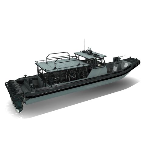 Patrol boat - MRC1500  - Madera Ribs - outboard / rigid hull inflatable boat
