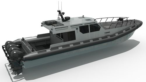 Patrol boat - MRC1500 - Madera Ribs - outboard / rigid hull inflatable boat