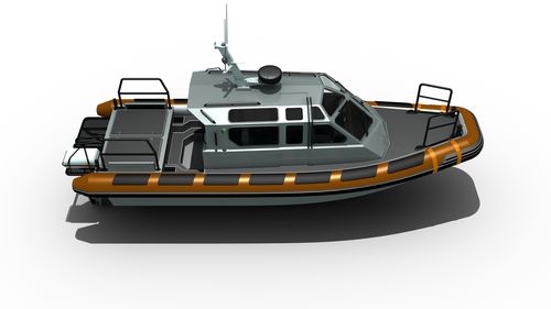 Crew boat - MRCD950 - Madera Ribs - inboard / rigid hull inflatable boat