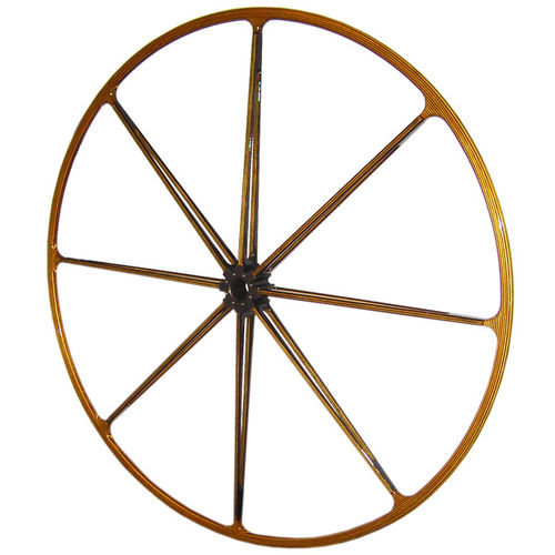 Sailboat helm wheel - CLASSIC - TCE-Engineering - teak / carbon / classic