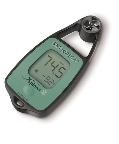 Portable anemometer - Xplorer 2 - JDC Electronic - thermometer