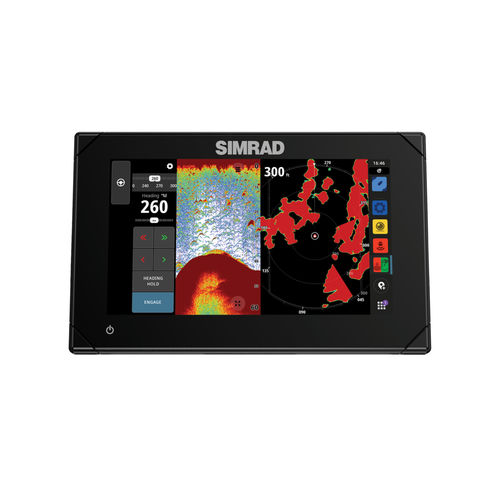 Chart plotter multi-purpose instrument - NSX™ 3007 - Simrad Yachting - radar / fishfinder / for yacht