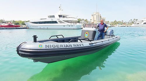 Patrol boat - 7.6 M D-Tube - ASIS BOATS - outboard / aluminum / rigid