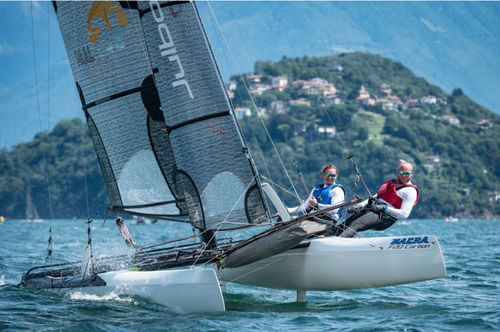 Coastal racing sport catamaran - F20 Carbon - Nacra Sailing - double-handed / double-trapeze / carbon