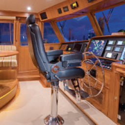 Helm seat - 500XH  - STIDD SYSTEMS - for boat / with armrests / adjustable