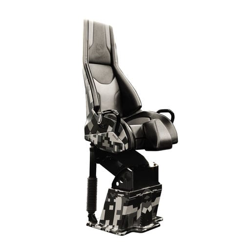 Helm seat Echelon Midnight Black Ullman Dynamics for boat
