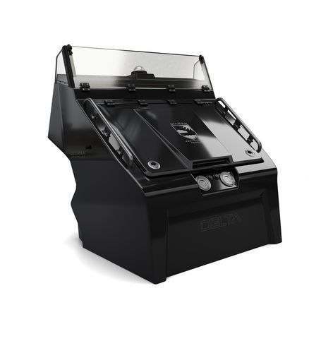 Central steering console - DELTA CONSOLE - Ullman Dynamics - double / 2-place / with windshield