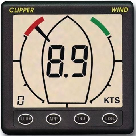 Speed display - True - Nasa Marine - wind vane / digital / wireless