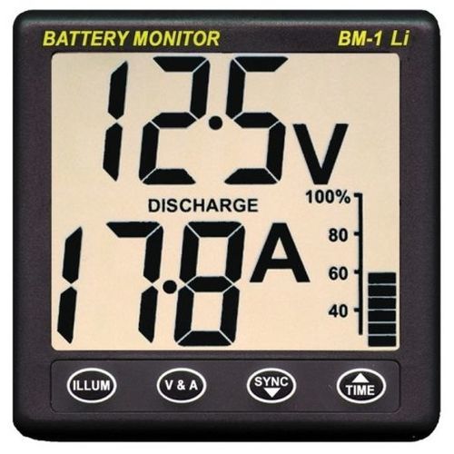 Boat monitoring panel - BM-1 Li - Nasa Marine - terminal / for battery