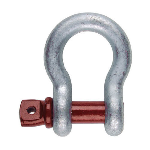 Straight shackle for ships - Catenificio Rigamonti - bow / with captive ...