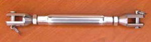 Closed-body turnbuckle - 107X / 108X - Garelli - fork / fork / for rod rigging