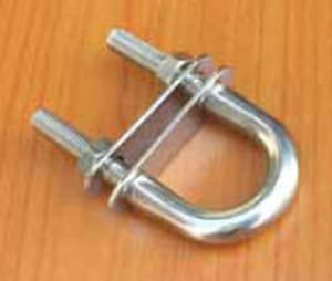 Fixed pad eye - Garelli - U-shaped / for sailboats