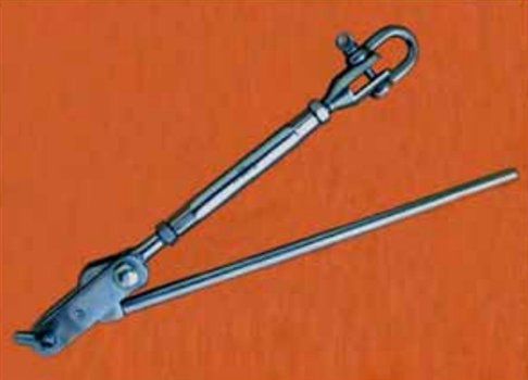 Closed-body turnbuckle - KANDAR - Garelli - with toggle / articulated toggle / for rod rigging