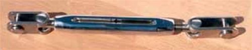 Open-body turnbuckle - 110X / 111X - Garelli - articulated toggle / articulated toggle / for rod rigging