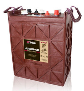 Marine battery - J305H-AC - Trojan Battery Company - 6 V / lead