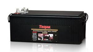 Marine battery - 8D-AGM - Trojan Battery Company - 12 V / lead-acid / lead
