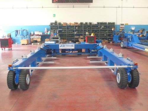Handling trailer - MBT 10 - ABI TRAILERS - for boat / for shipyards / self-propelled