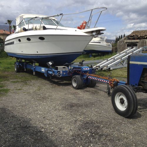 Road trailer - TBT 10-30 - ABI TRAILERS - handling / for boat / for shipyards