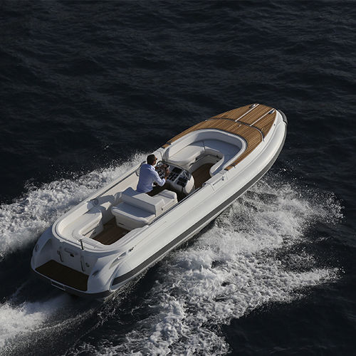 Hydro-jet inflatable boat - JT 23 - Castoldi - diesel / rigid / center console