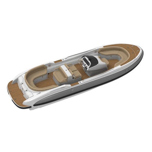 Inboard inflatable boat - JT 28 - Castoldi - rigid / open / dual-console