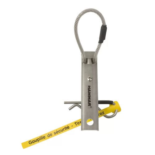 Marine hook - HR-0500 - Hammar - quick-release / single