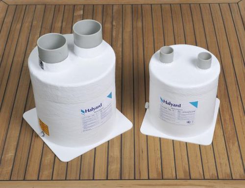 Yacht exhaust muffler - Lift - Halyard - for ships / for boat