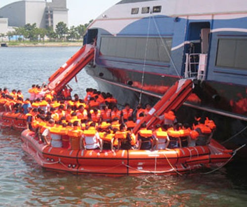 Ship marine evacuation slide - Easyscape - Survitec